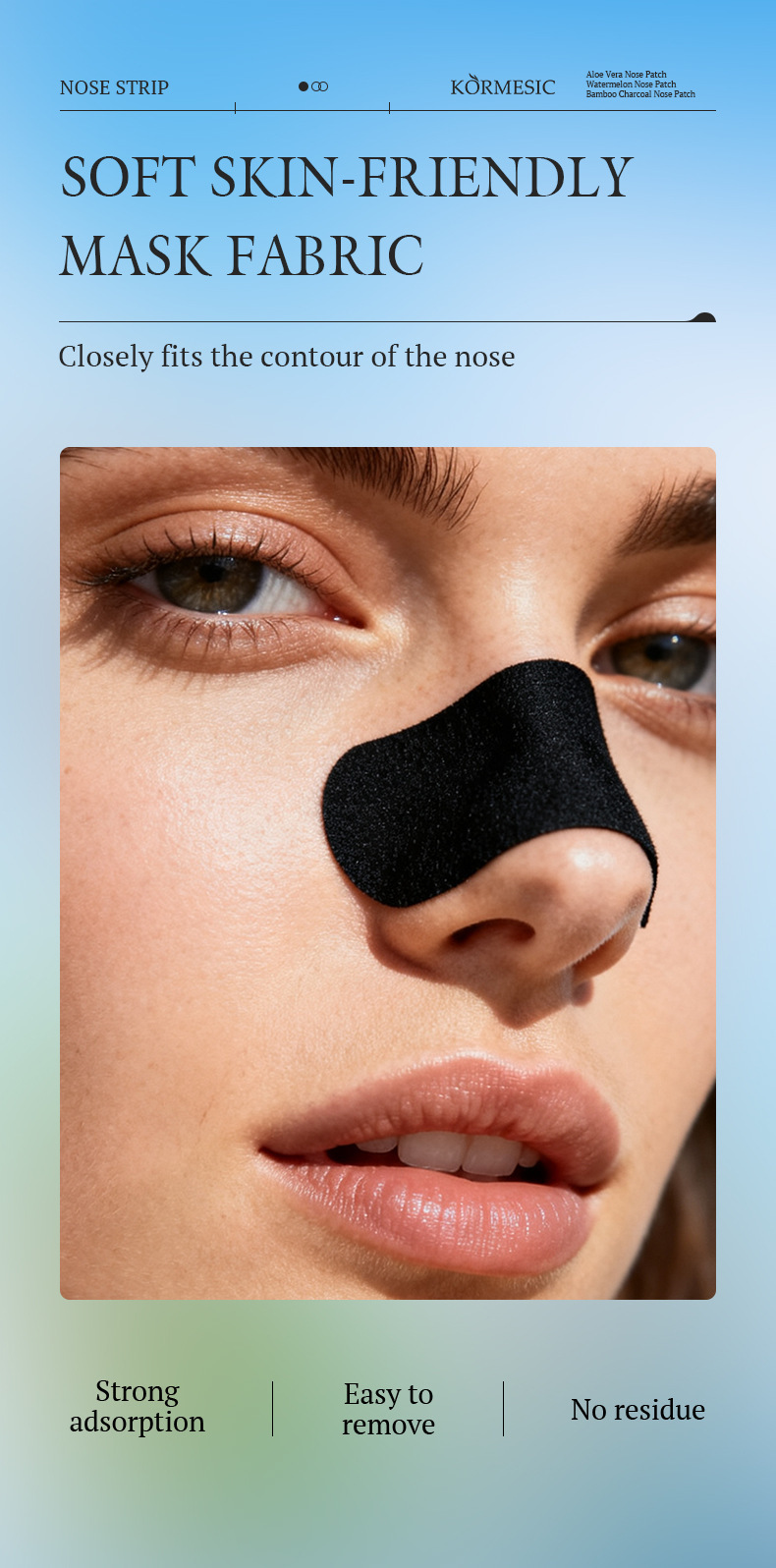 Blackhead Removal Nose Strips, Pore Minimizing