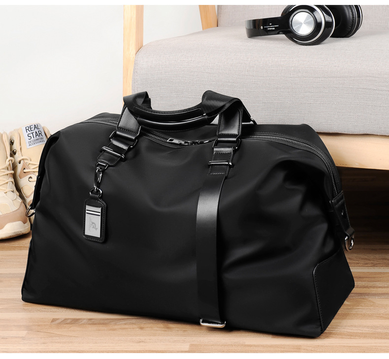 Waterproof travel bag, shoulder strap, fabric