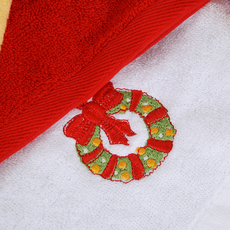 Pure cotton Christmas towel gift set for children