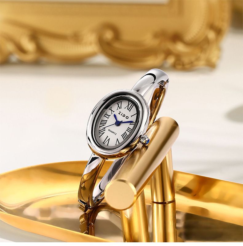 ZIDO Oval Women's Watch Rose Gold Luxury Design