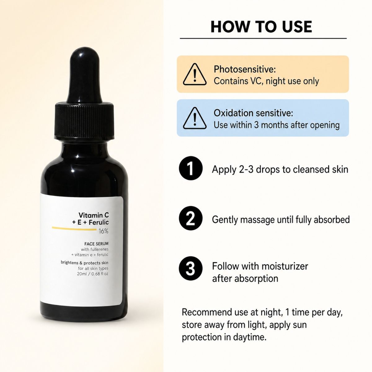Vitamin C Aydınlatıcı Serum Çok Cilt Tipi