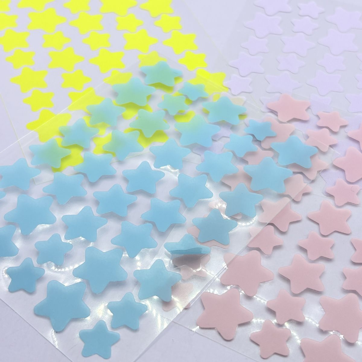 Star-Shaped Pimple Patches Hydrocolloid Liquid Absorbing