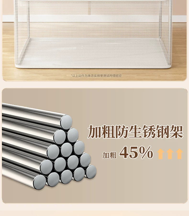Transparent PVC Storage Box, Foldable, Lidded, Portable Handle
