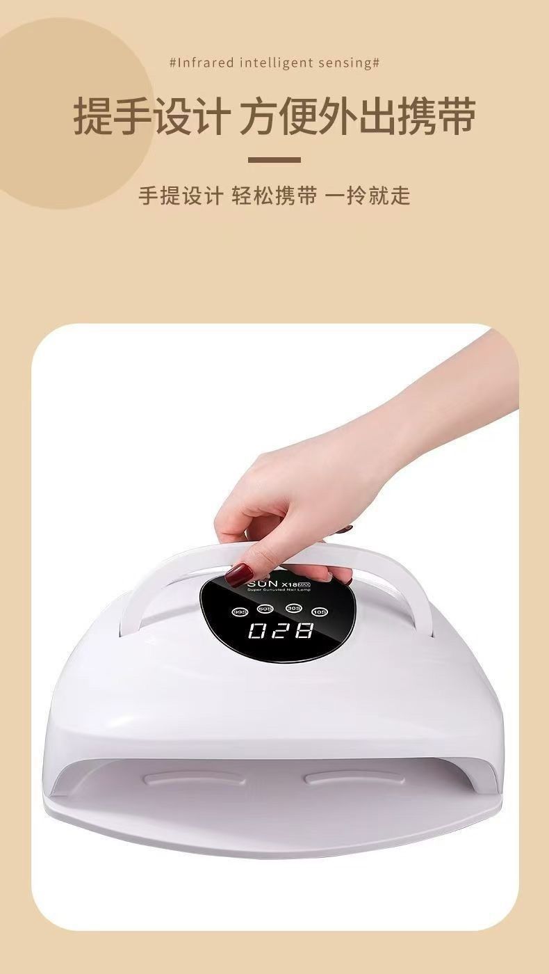 Nagel-UV-LED-Härtungsleuchte für Nagelstudios