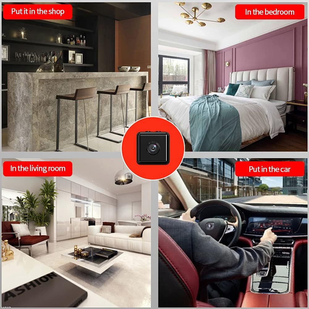 X6DS WiFi security camera, 480p, night vision