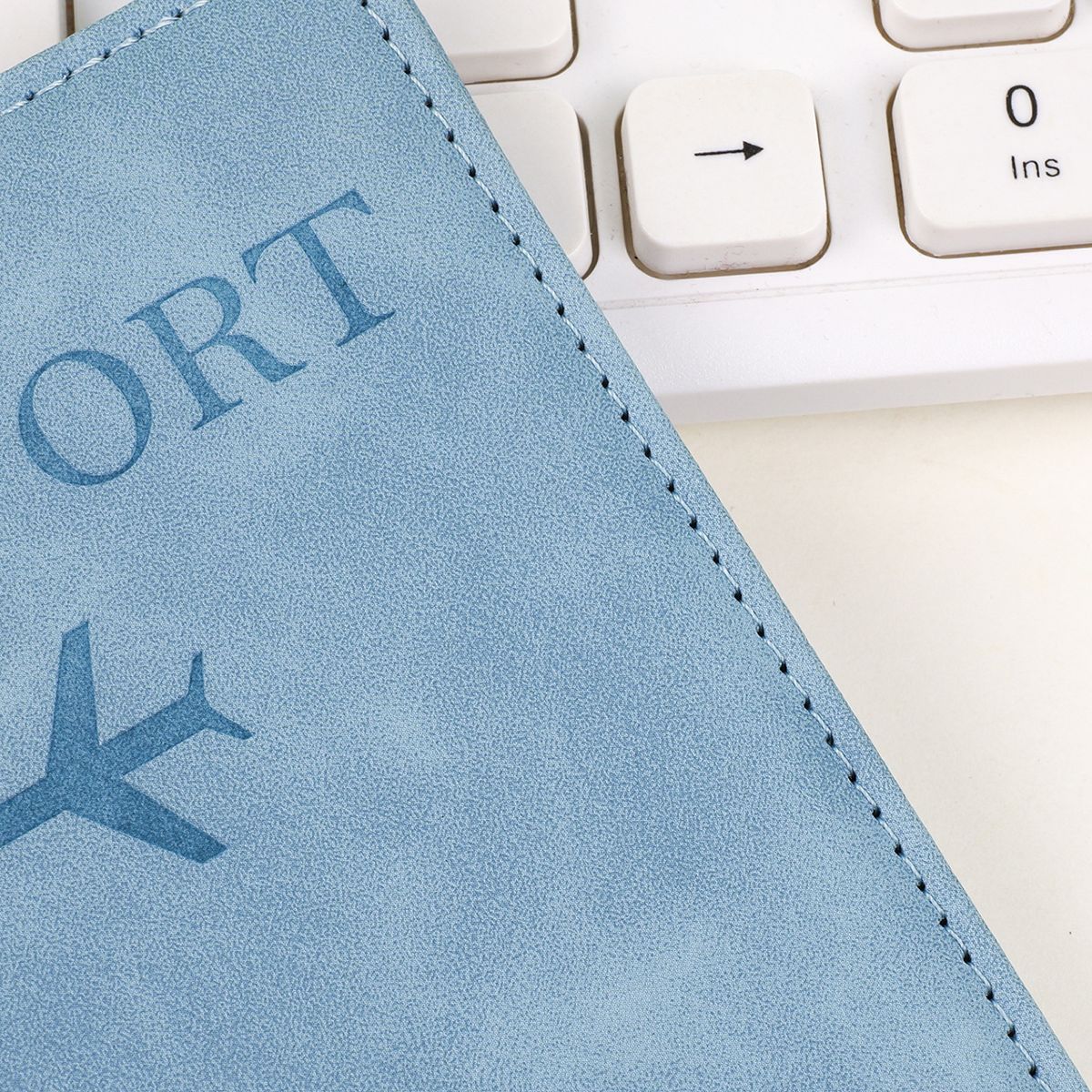 PU leather passport protective case, large capacity