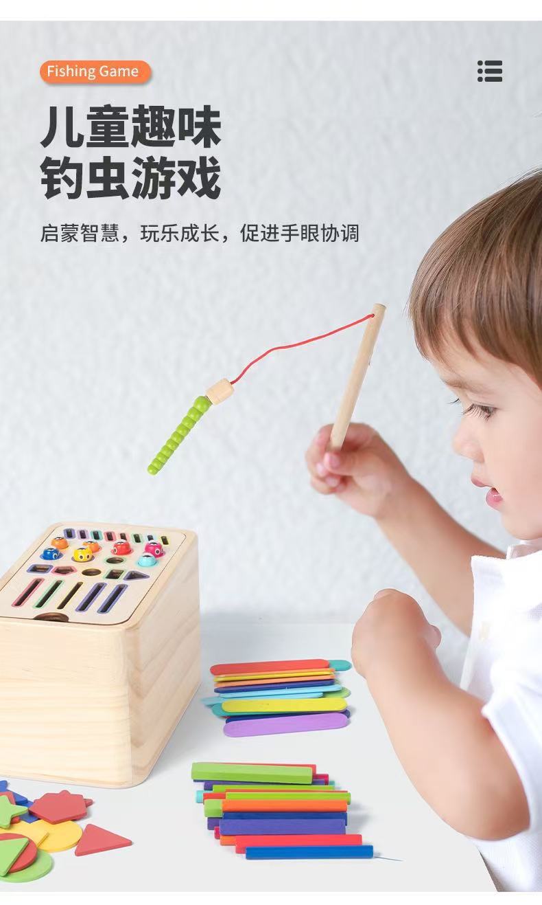Montessori Renk Sınıflandırma Silindir Oyuncağı