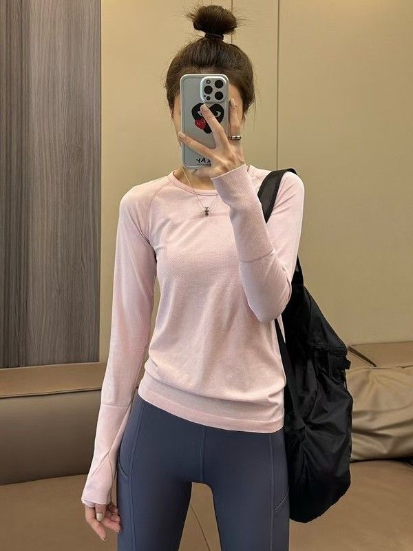 Lulu Swiftly Tech Race 2.0 uzun kollu yoga T-shirt