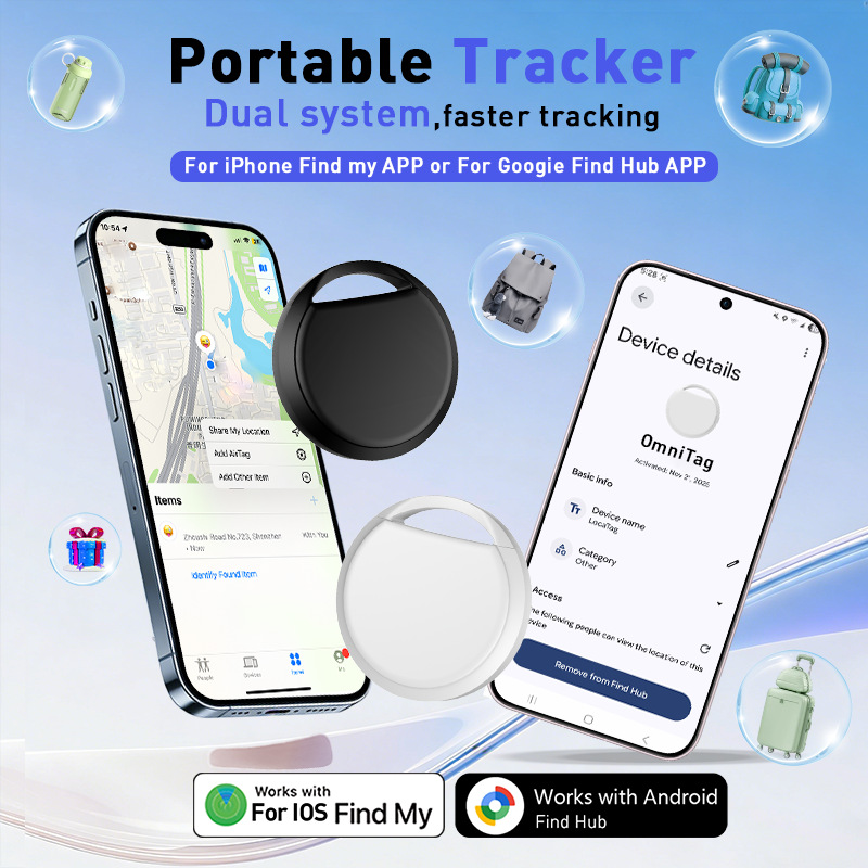 iOS Android Dual-System GPS Tracker with MFI Google Certification