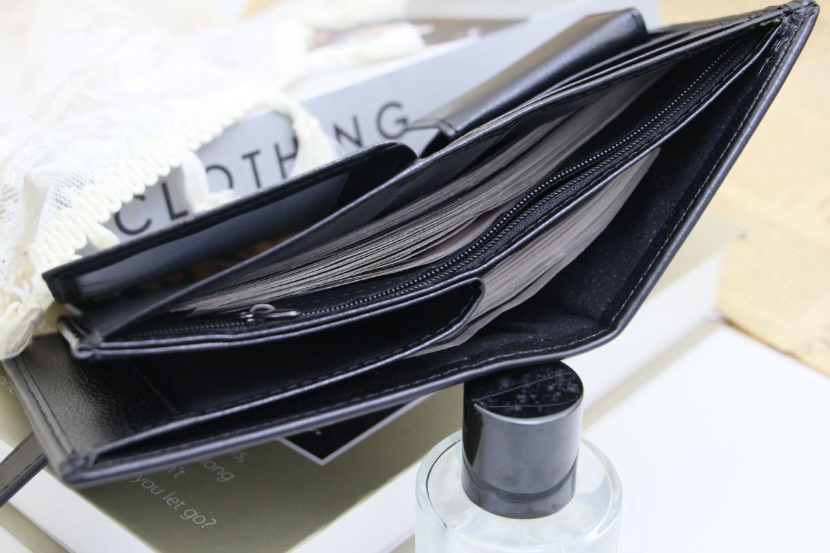 Portable passport holder with buckle, lightweight travel