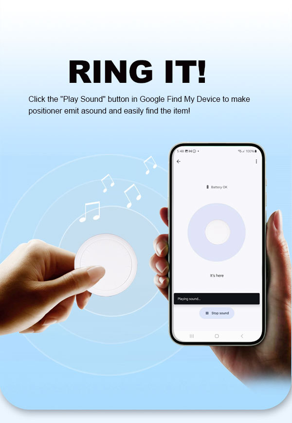 Apple aygıt takip cihazı, uzaktan konum belirleme