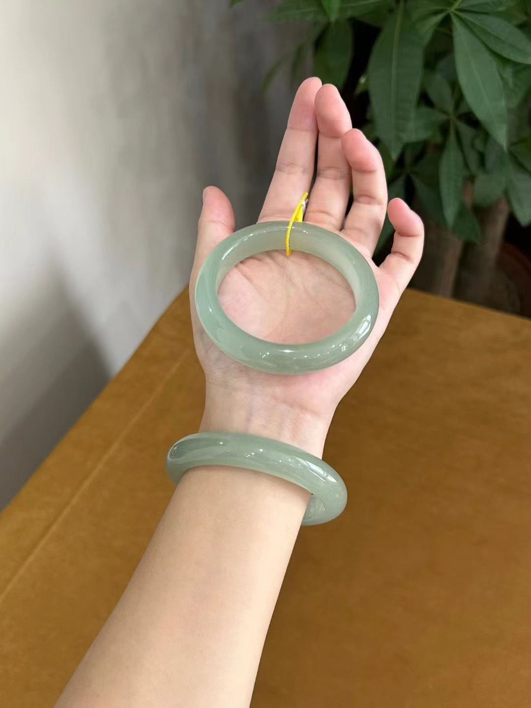 Dongling-Jade-Armband, Eiskristall-Typ transparent hochwertig Handgelenkschmuck