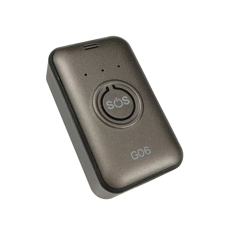 G06 GPS tracker with SOS button and anti-theft alarm
