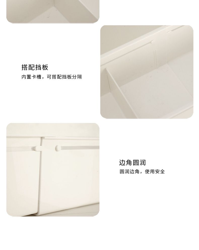 抽屉收纳盒可伸缩餐具分隔储物盒文具分类整理盒伸缩分格收纳盒