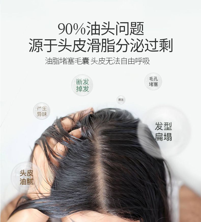 Volumen-Shampoo für Herren und Damen ölkontrolliert 72h