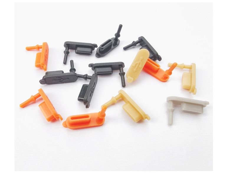 Type-C silikon tıpa, USB ve Type-C toz kapağı