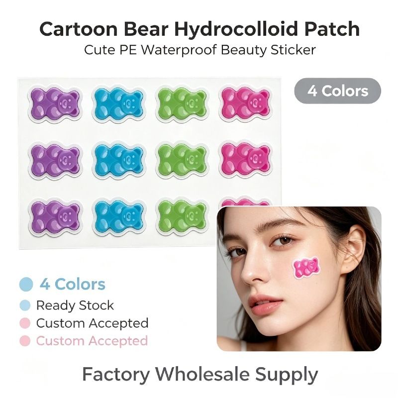 Leichte farbige Akne-Patches, tragbare PE-Maske