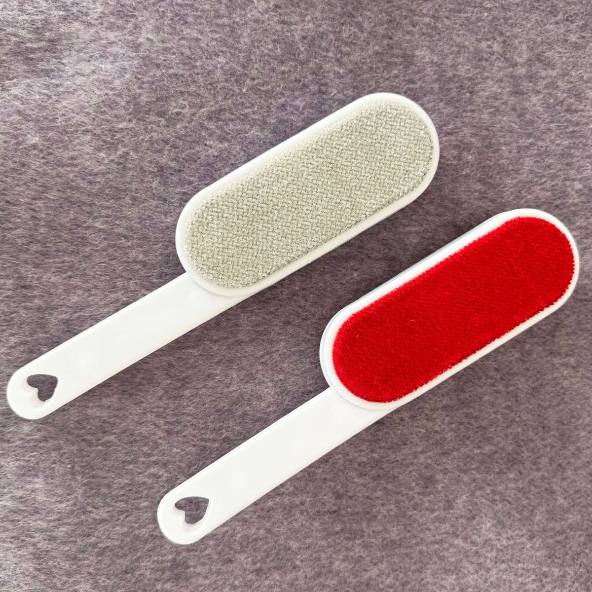 Cashmere coat care brush, double-sided