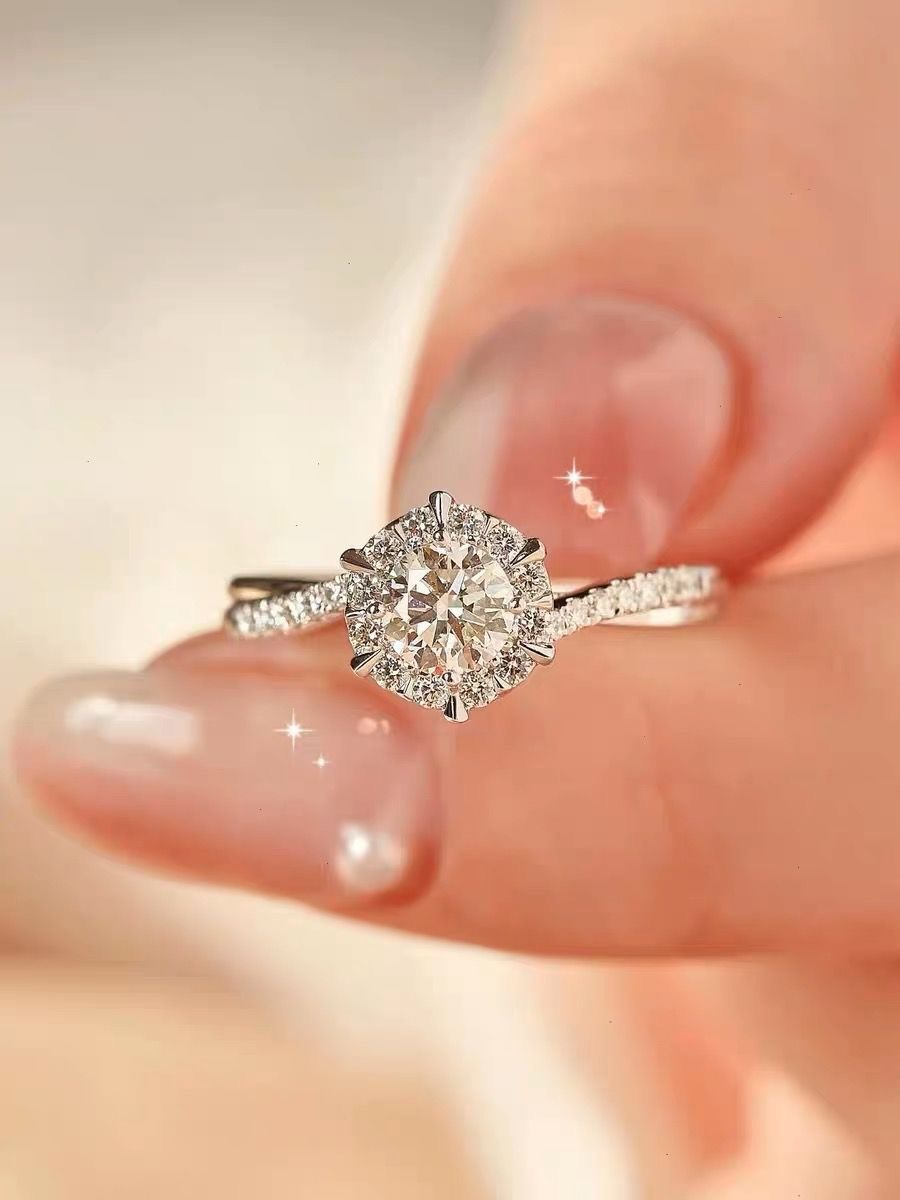 Couple ring set, wedding, adjustable open design
