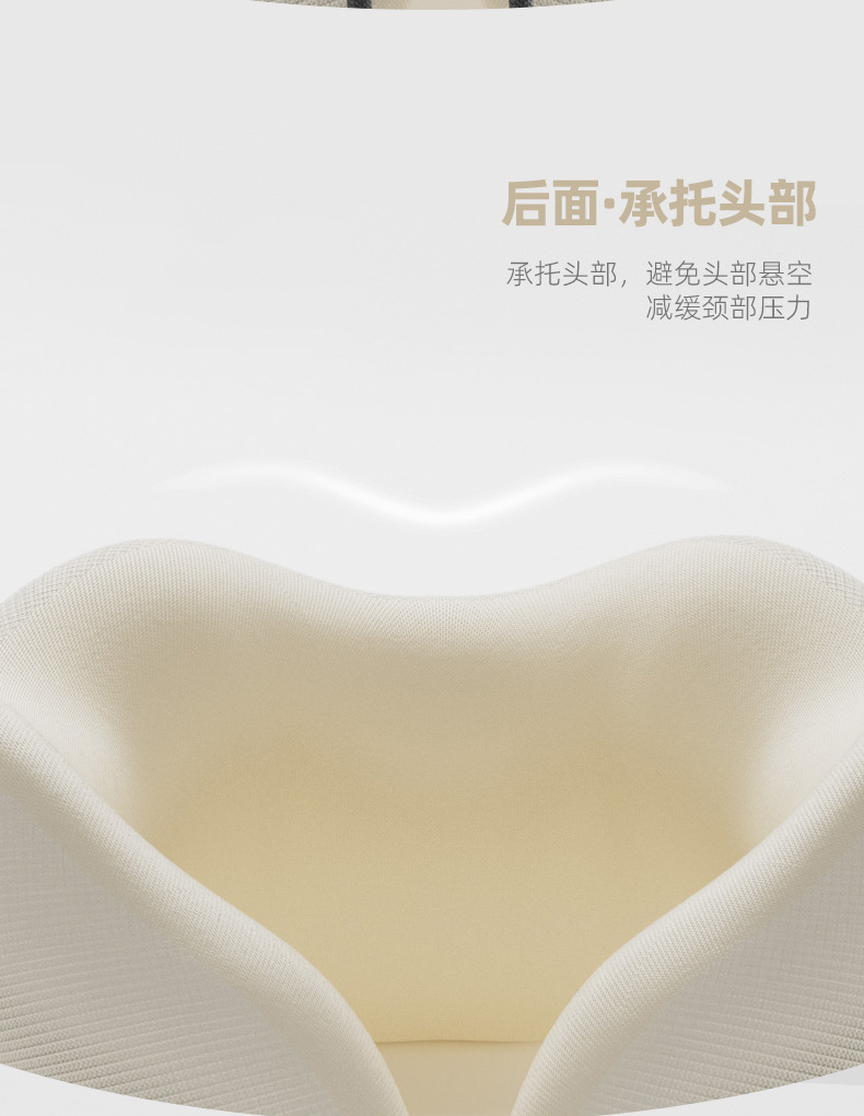Memory Foam Neck Support U-Shaped Travel Pillow