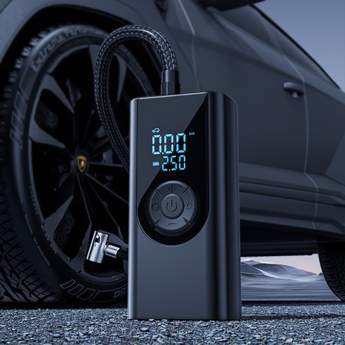 Sınır ötesi araba hava pompası taşınabilir kablosuz hava pompası araba lastiği otomatik yüksek basınçlı şişirme hazinesi cep telefonu şarjı