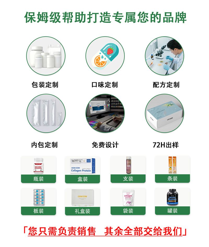 定制贴牌一水肌酸粉oem 健身乳清蛋白粉蛋白质补充剂500克代加工