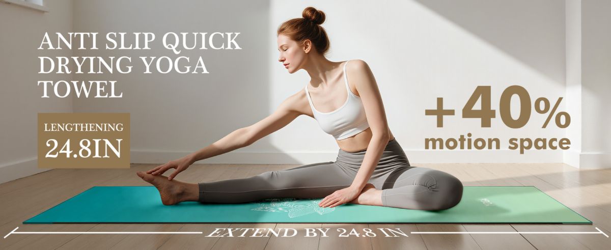 Yoga Matı Havlusu 68x183cm Kaymaz