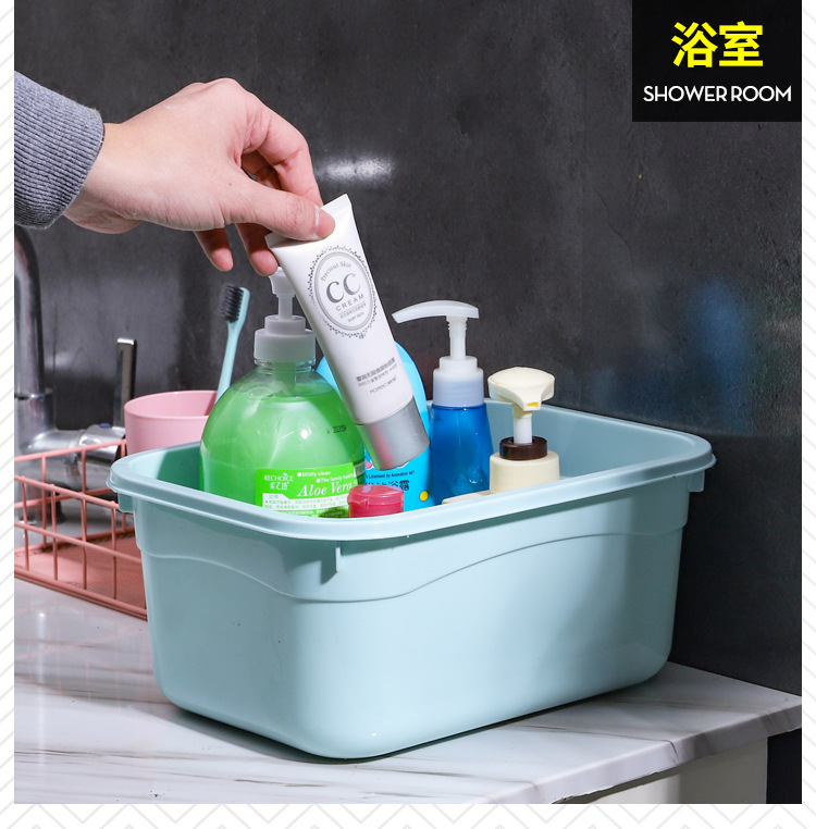 Plastic Storage Box with Lid Extra Large Portable