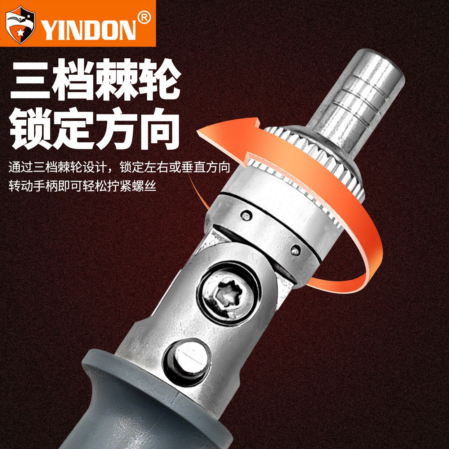 Magnetic screwdriver set with ratchet head and multi-profile bits