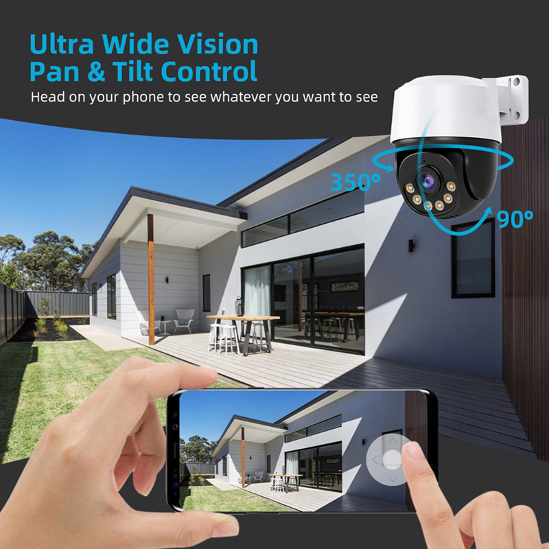 Acarte 4K 8MP PTZ CCTV güvenlik kamera sistemi