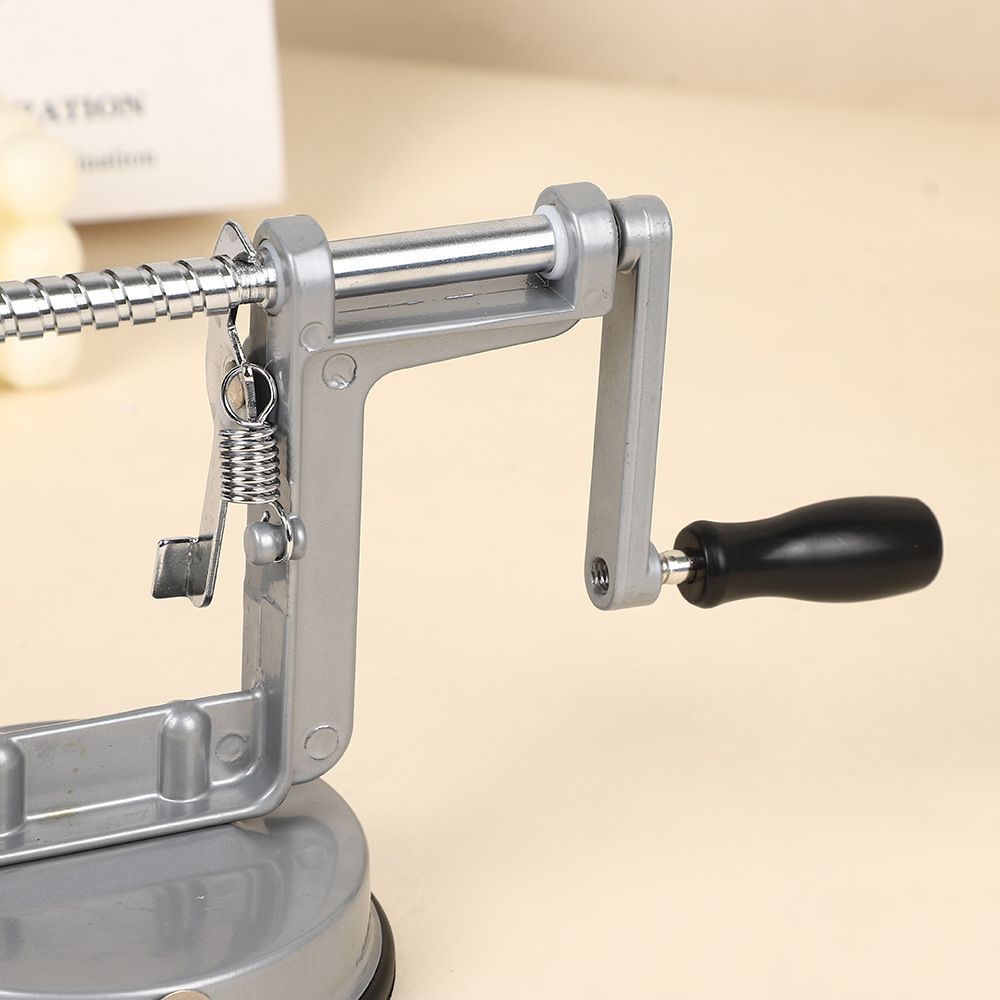 Hand-crank apple peeler 3-in-1 automatic fruit slicer