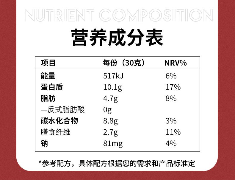 Protein bar hazelnut energy bar