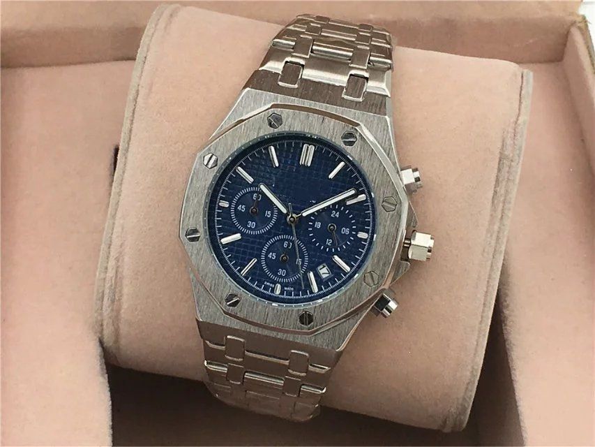 Swiss 6-needle men's quartz sports watch
