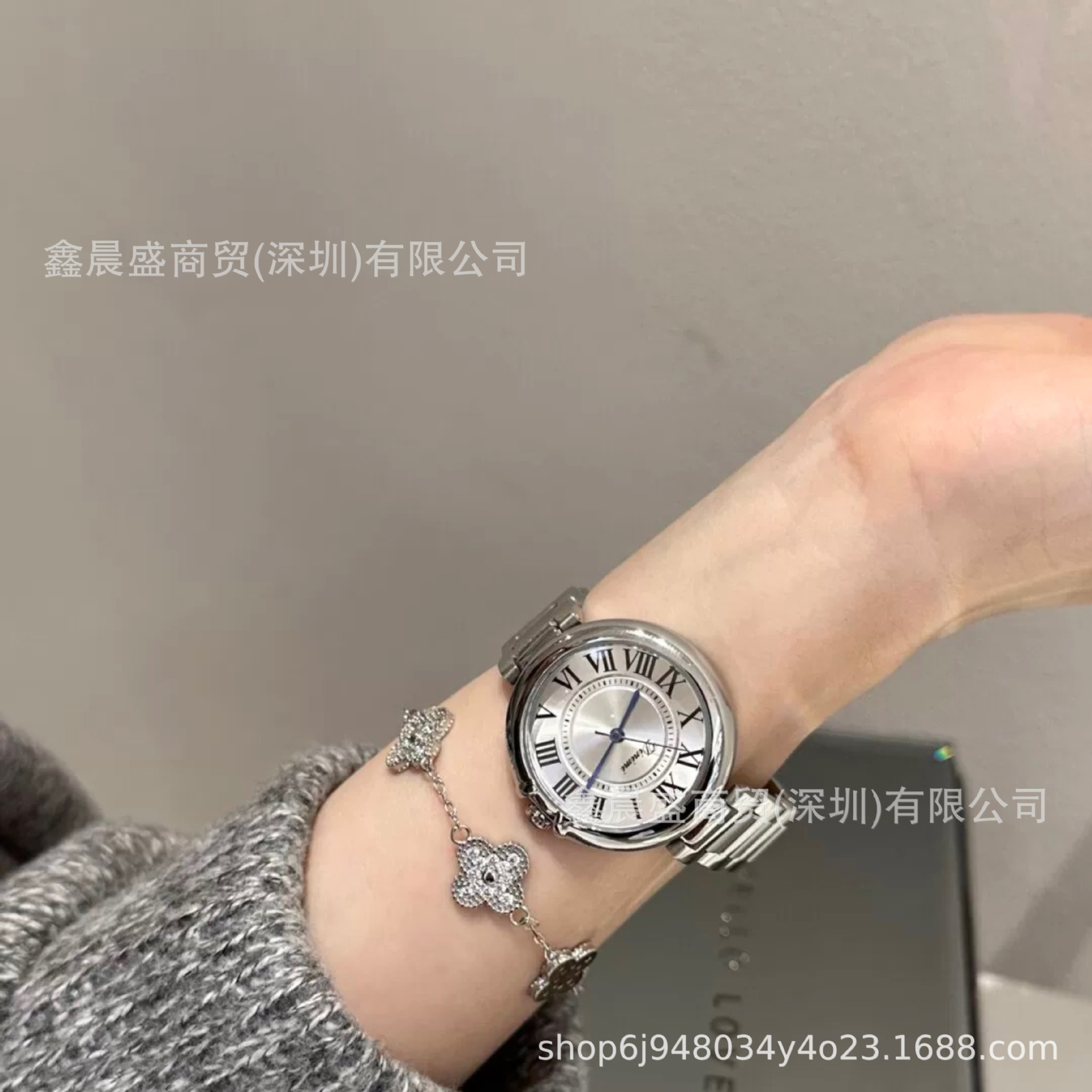 AF stainless steel men's mechanical watch, waterproof