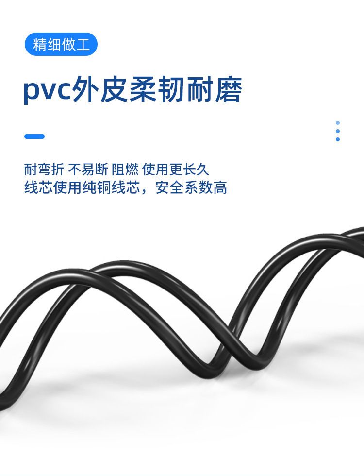 CCTV 3C-2V Koaxialkabel F-Stecker Videoleitung
