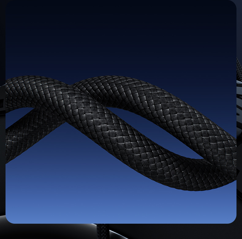 240W PD 6A 3-in-1 fast charging cable