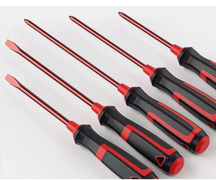 S2 steel screwdriver set, magnetic, industrial grade