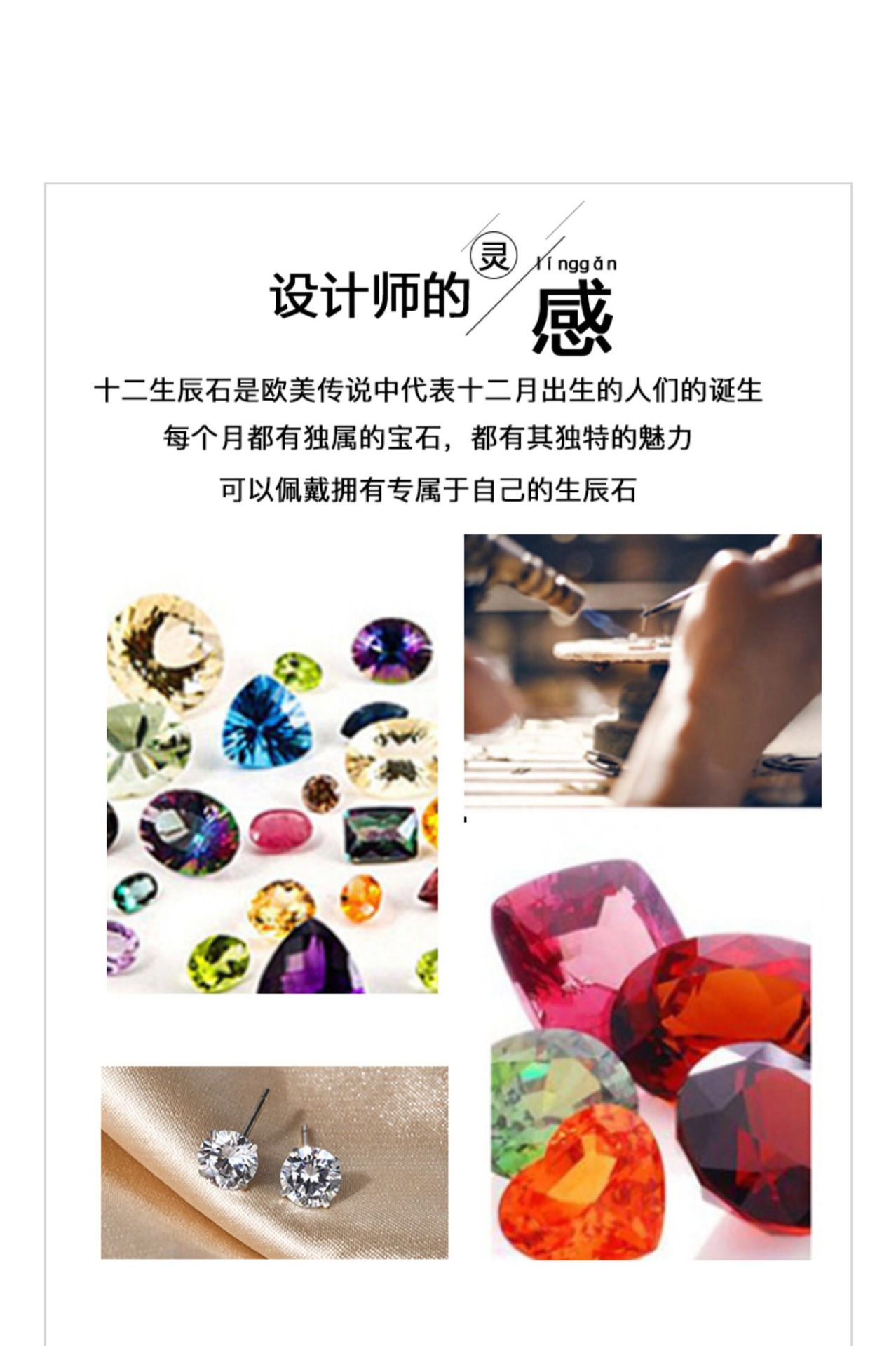s999纯银发光耳钉女个性独特高级感耳环男韩系情侣轻奢ins风耳饰