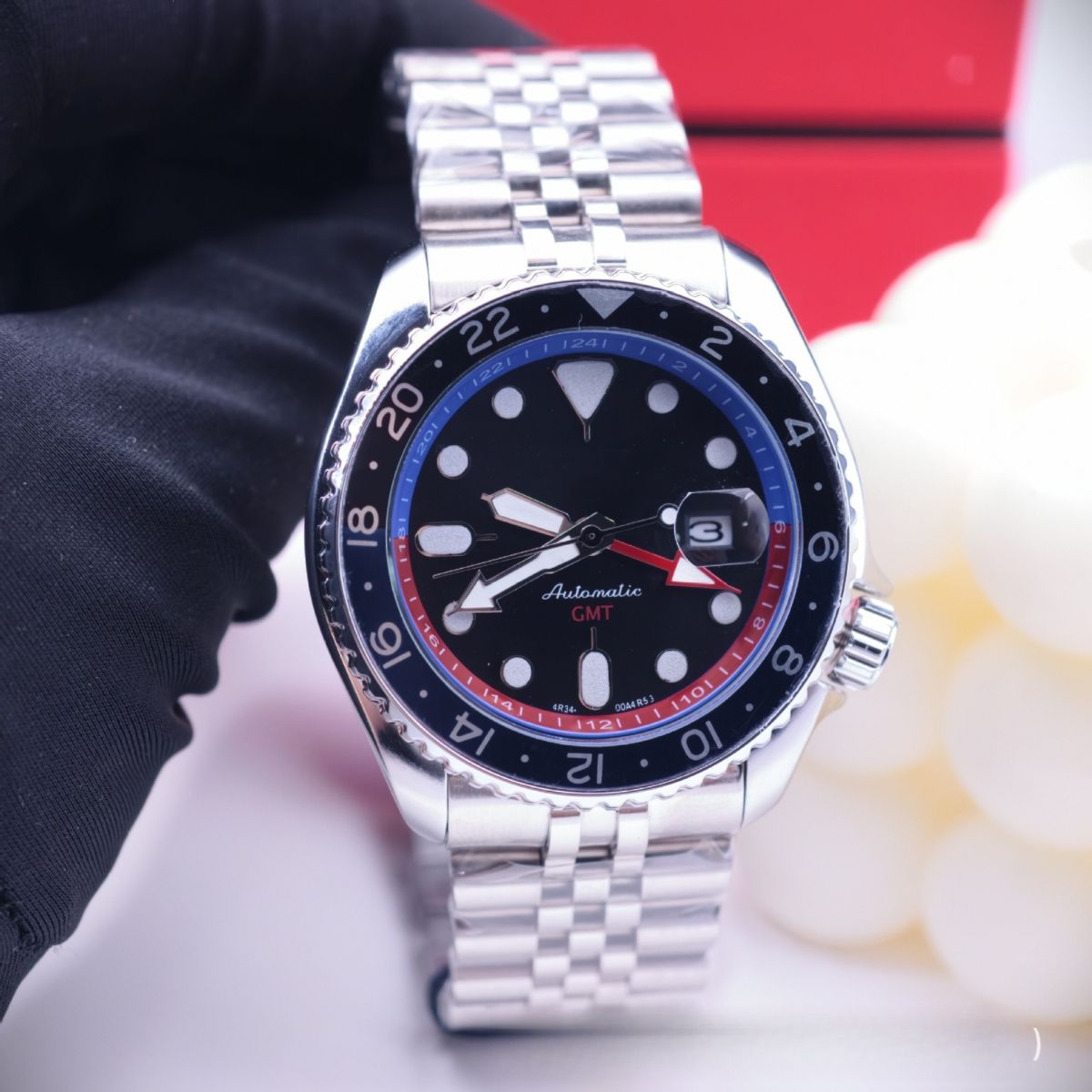 Seiko-5-Herrenuhr SSK001K1, Quarz, wasserdicht, Kalender