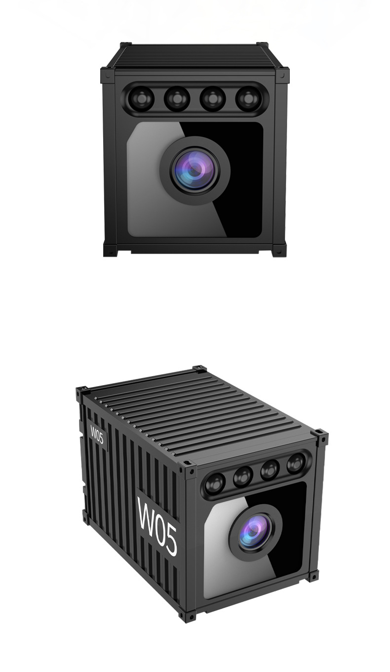 W05 Container-Kamera 1080P mit WiFi-Nachtsicht