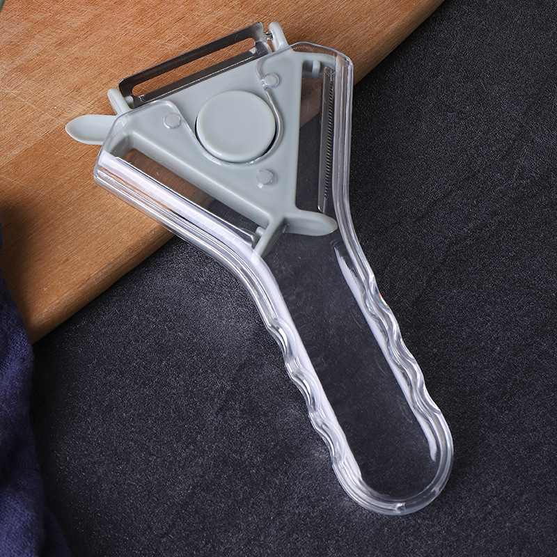 3-in-1 Küchenschäler Gemüseschneider Raspel drehbar