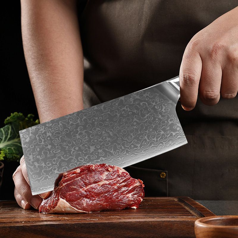 Damascus chef knife set, Japanese style
