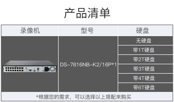 Hikvision DS-7816N-R2/16P NVR, 16 kanal POE, çift sabit disk