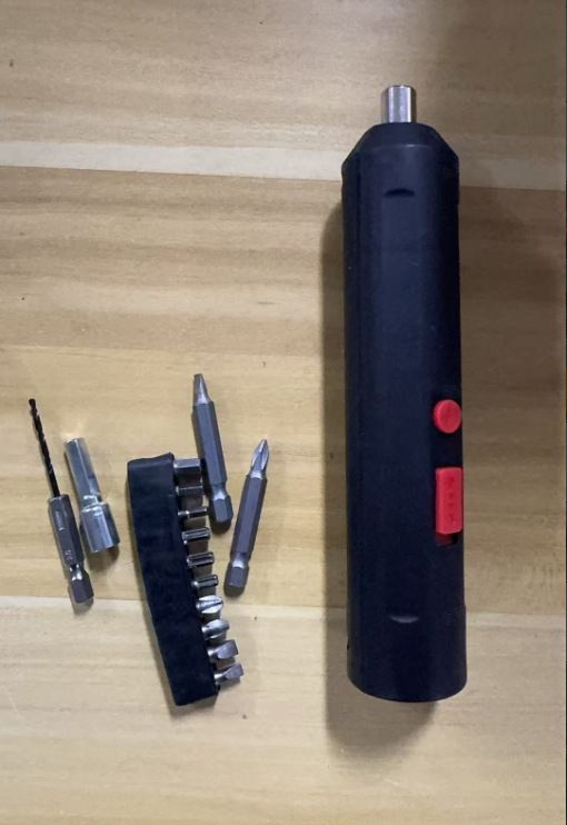 Electric screwdriver automatic 3.6V lithium drill bit set