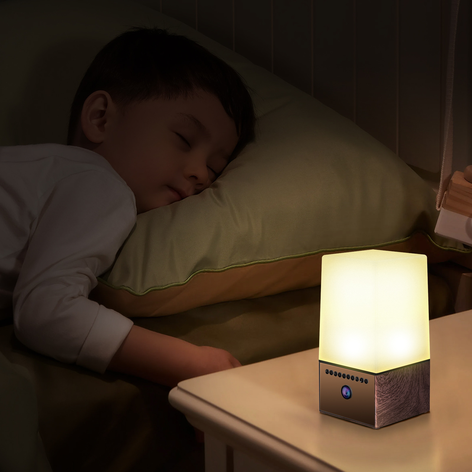RGB atmosfer ışığı kamera, WiFi, HD, gece görüşü