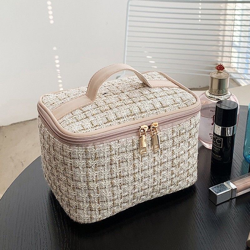 Kosmetiktasche, luxuriös, großes Fassungsvermögen, tragbar