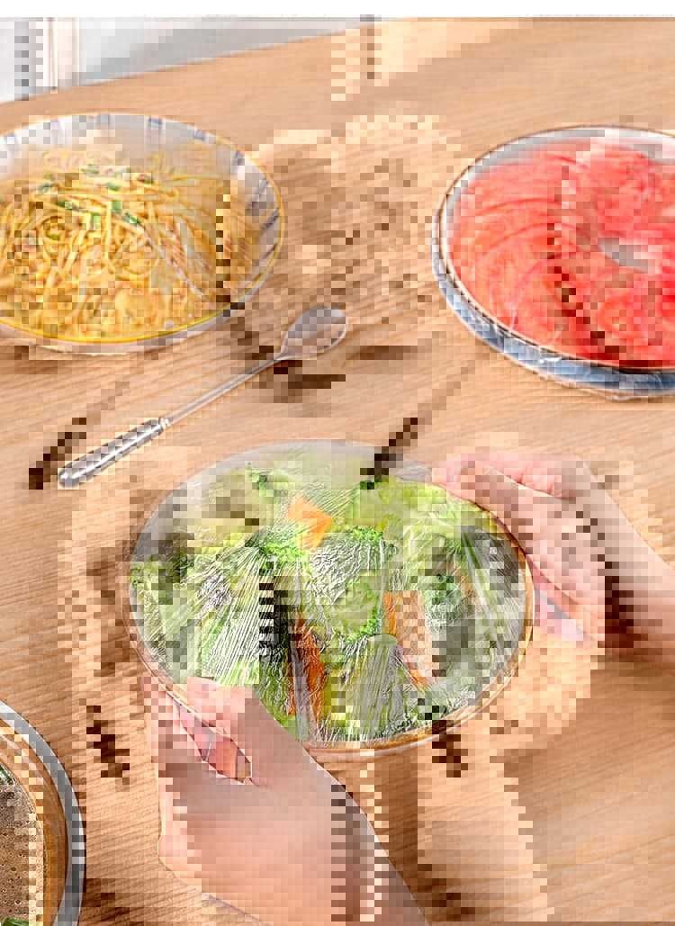猫咪一次性弹力保鲜罩食品级专用保鲜膜袋多功能冰箱剩菜碗盘盖膜
