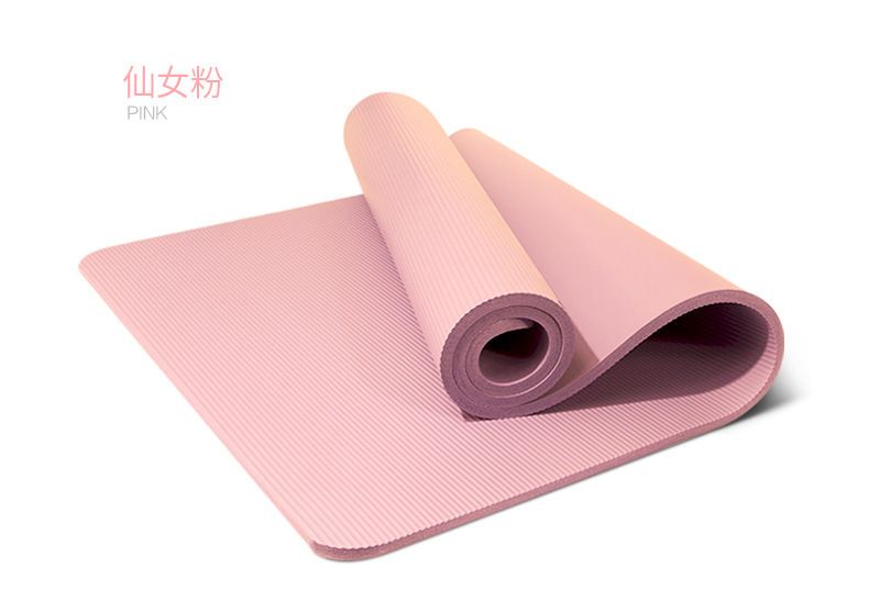 NBR Yoga Mat 185 cm Extra Thick Non-Slip Wide