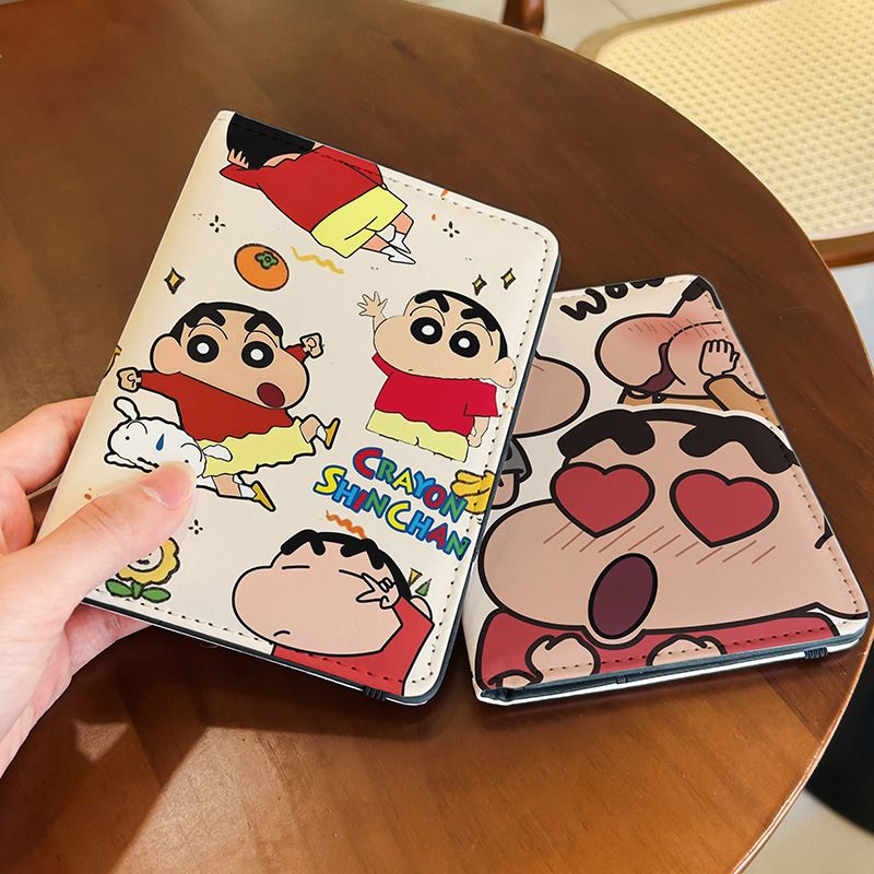 Crayon Shin-chan pasaport ve kart tutucu