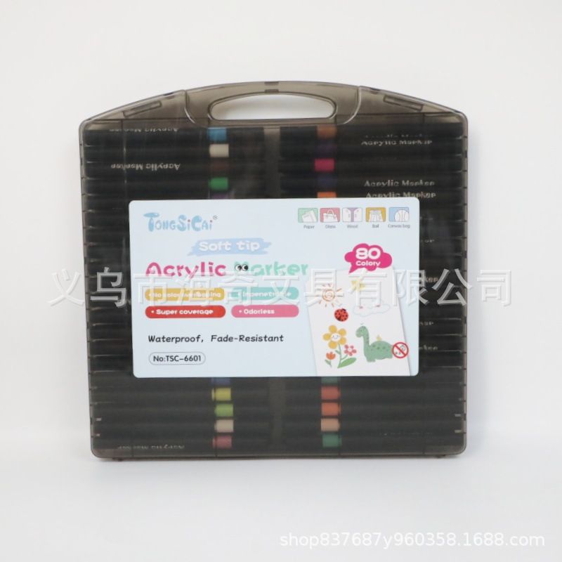 Acryl-Marker-Set weiche Spitze wasserlöslich